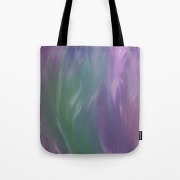 Pastel Feathers Abstract Tote Bag