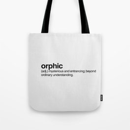 orphic Tote Bag