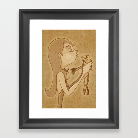 Beso3 Framed Art Print