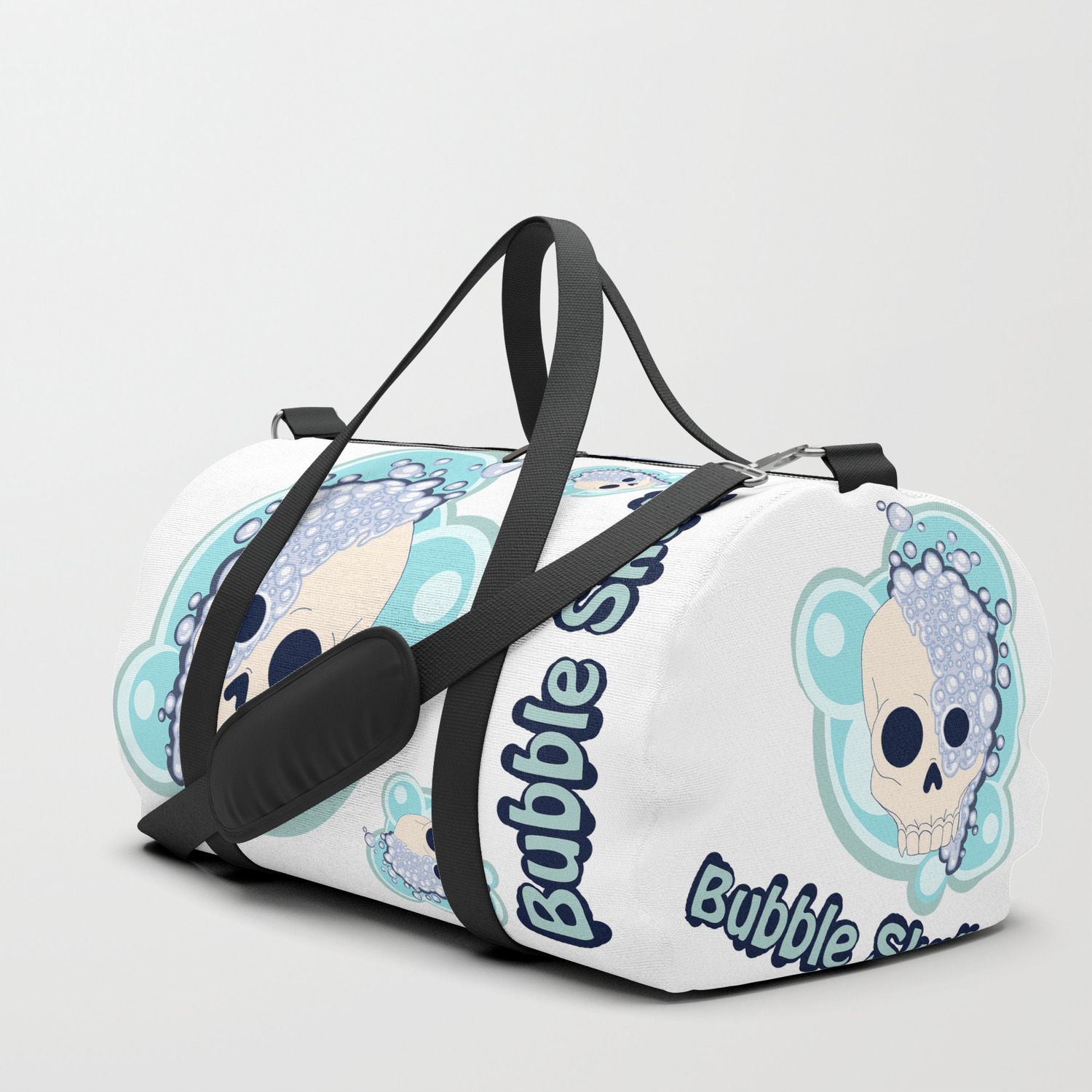 skull duffle bag