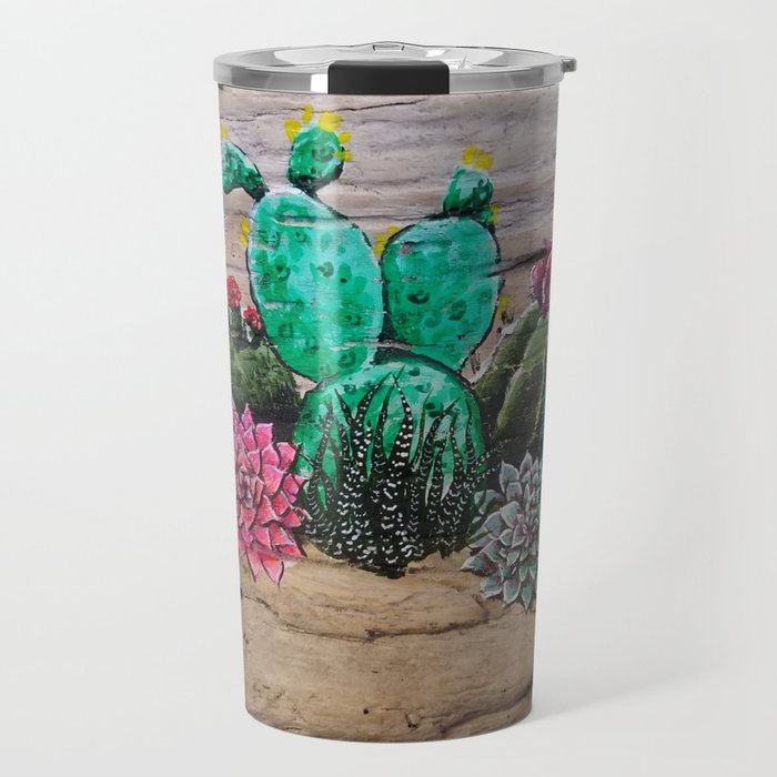 Cactus and Succulents Travel Mug