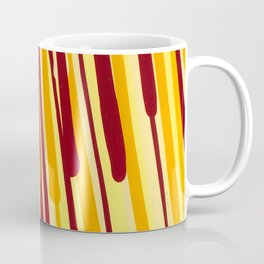 Summer Coffee Mug | Slightlyslanted, Optimistic, Meteoritesofcolour, Happycolours, Strongcolours, Bright, Orange, Flowing, Givesyouasmile, Easytomatch 