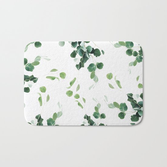 Botanical Celebration #society6 #decor #buyart Bath Mat