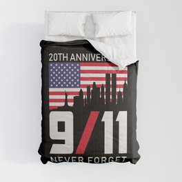 Never Forget 9 11 Anniversary Comforter