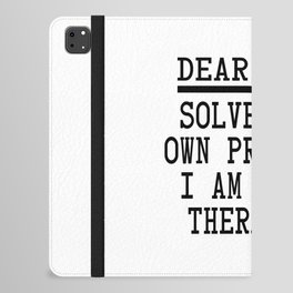 Dear Math iPad Folio Case
