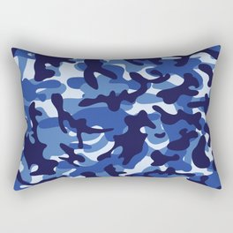COOL LOOKING CAMOUFLAGE TEXTURED ARMY MILITARY LOOK KHAKI CAMOUFLAGE  GRAFFITI ABSTRACT Rectangular Pillow