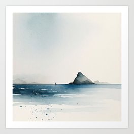 Ocean's Embrace Art Print