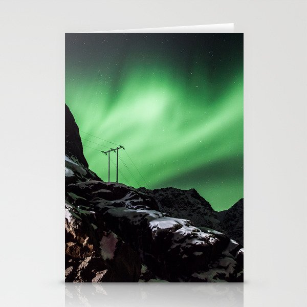 Aurora in Lofoten, Norway (II) Stationery Cards