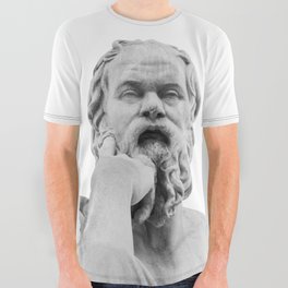 Socrates Marble Statue #1 #wall #art #society6 All Over Graphic Tee