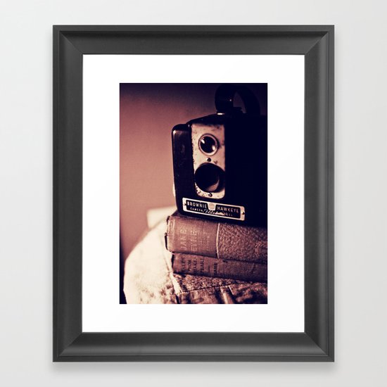 Vintage Love Framed Art Print