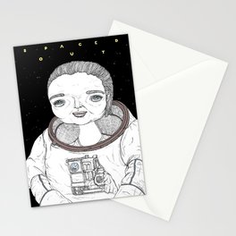 Spaced Out Stationery Cards