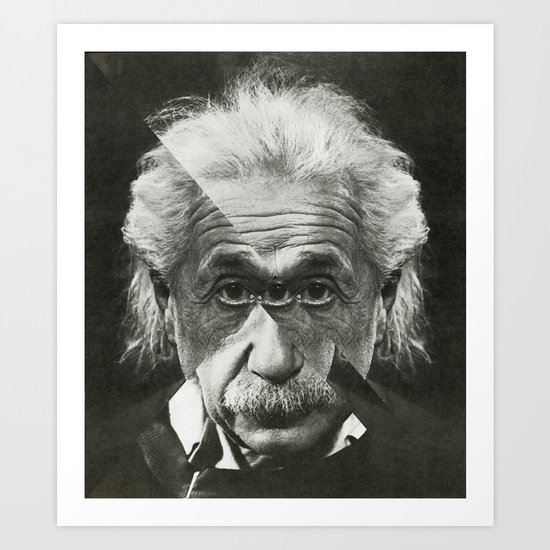 Albert E Mix 1 Art Print