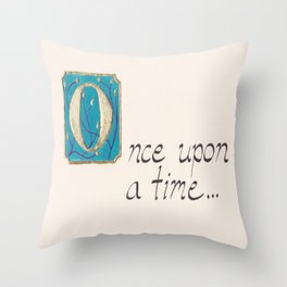 Once Upon a Time Throw Pillow