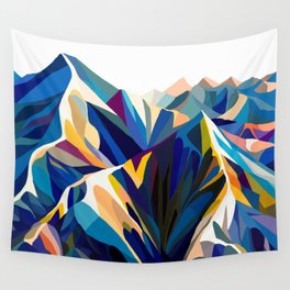 Mountains cold Wall Tapestry