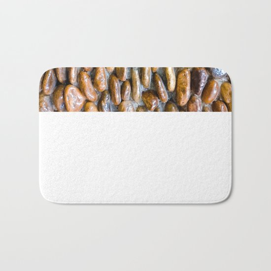 Texture on the wall Bath Mat