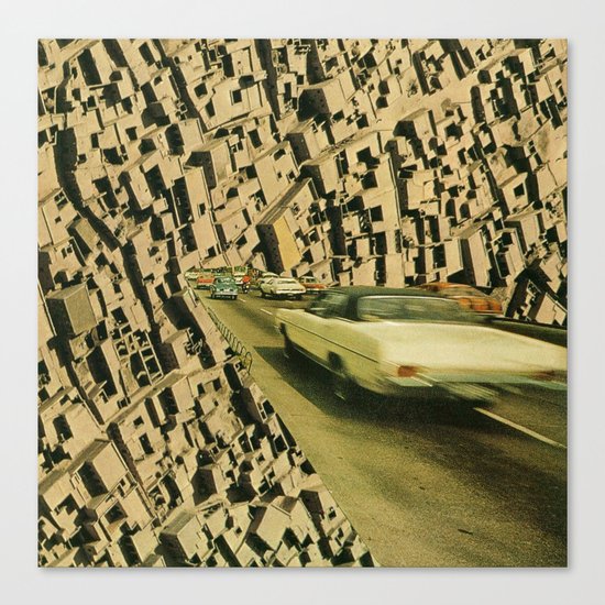 arrange - plantation lp (backcover) Canvas Print