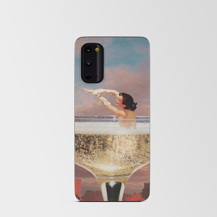 CHAMPAGNE DREAMS by Beth Hoeckel Android Card Case