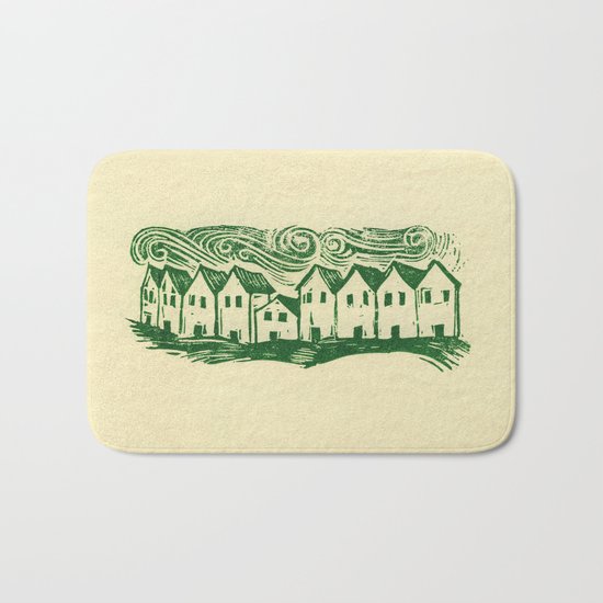 Sad Row Bath Mat