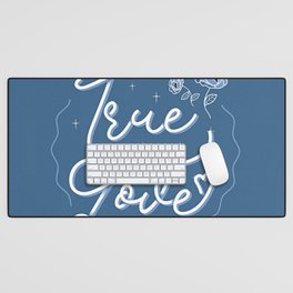 Love Word Art Desk Mat
