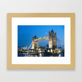 Tower Bridge at Twilight Framed Art Print