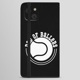 Dad of ballers retro Fathers day 2022 iPhone Wallet Case