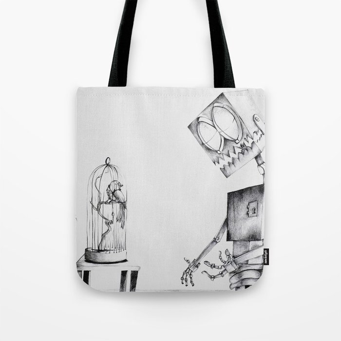 WHERE THE BIRDS ALWAYS SING Tote Bag