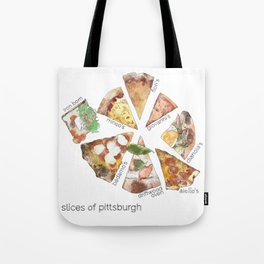 Slices of Pittsburgh Tote Bag