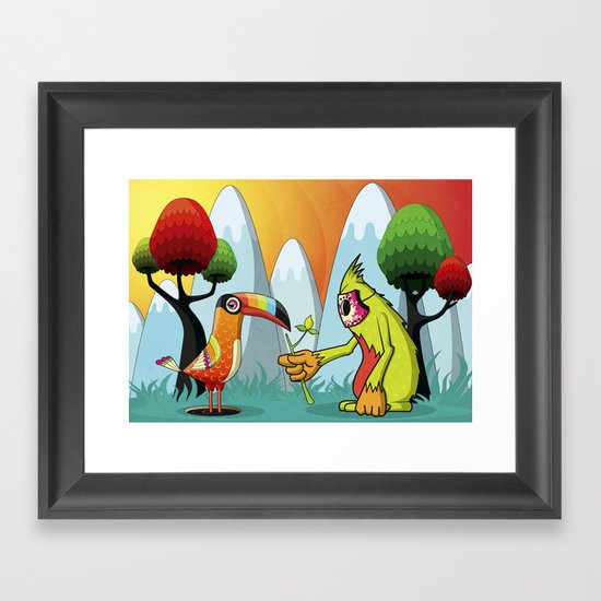 Magic Breed Framed Art Print
