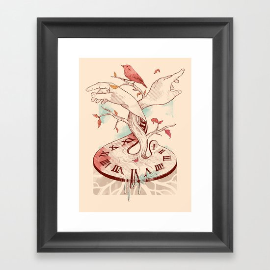 Hands of Time Framed Art Print