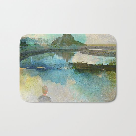 Listen to the silence Bath Mat