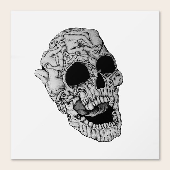 Skull Canvas Print