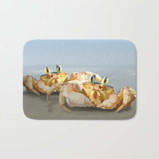 Two Pairs of Eyes Bath Mat