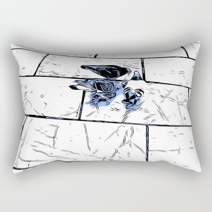 Pigeons  Rectangular Pillow