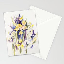 Small Daffodils Stationery Card