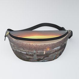 View of San Francisco Bay Area at Sunset from UC Berkeley Fanny Pack