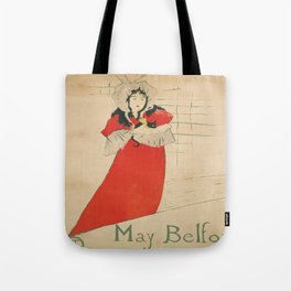 Vintage poster - May Belfort Tote Bag