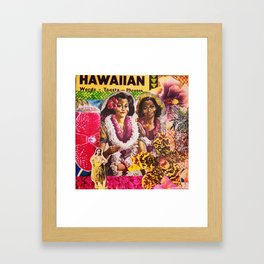 Hawaiian Lei Day Framed Art Print