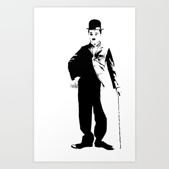 Chaplin Art Print