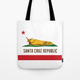 Santa Cruz Republic Banana Slug Flag Tote Bag