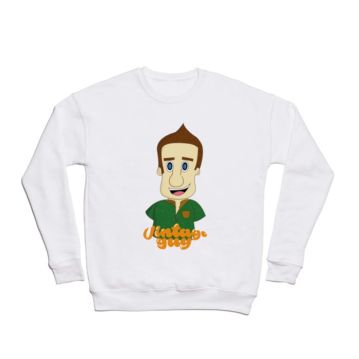 Vintage Guy Crewneck Sweatshirt