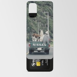 Traveling llamas Android Card Case