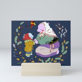 Keep Warm Mini Art Print