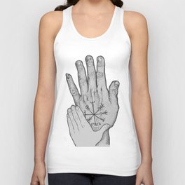 Guide Through Every Storm (greyscale) Tank Top