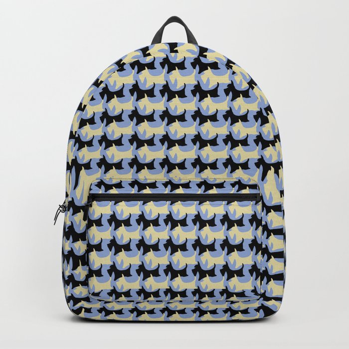 Scottie serenity pattern Backpack