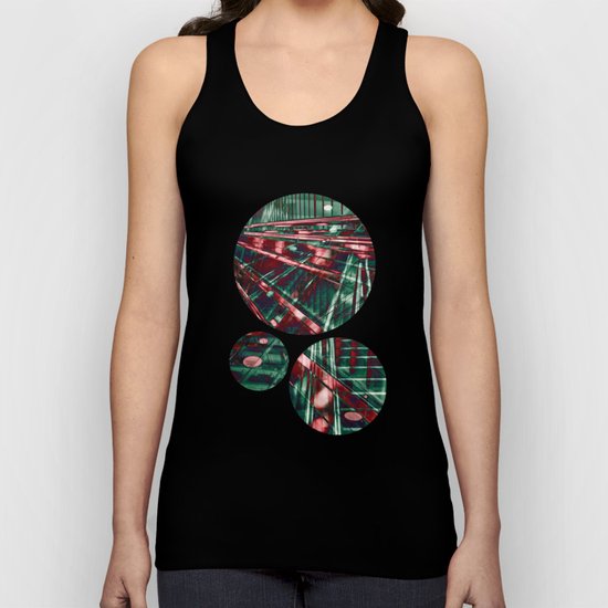 Abstract City Lines Unisex Tank Top