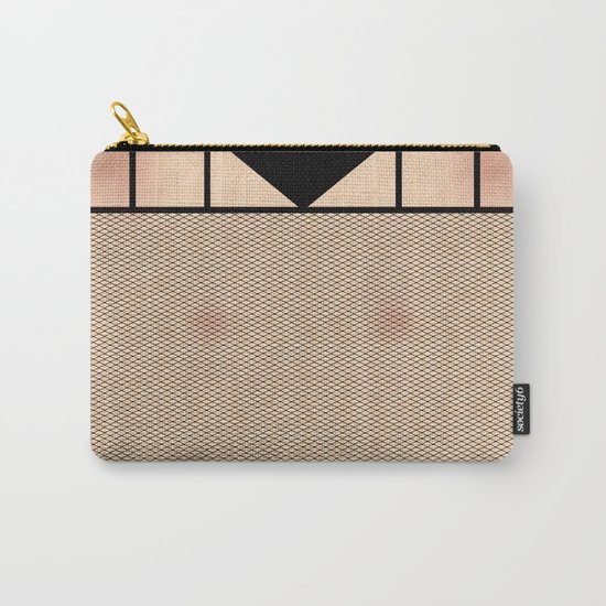 Fishnet Stockings and Black Knickers Carry-All Pouch