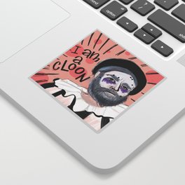 "I am a Cloon!" Chip Baskets Print Sticker