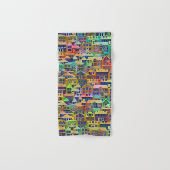 Fairytale City #2 Hand & Bath Towel