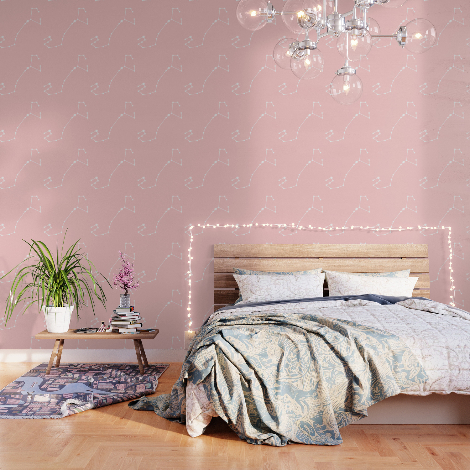 Scorpio Star Sign Soft Pink Wallpaper By Beyondtheclouds Society6 Scorpio Star Sign Soft Pink Wallpaper By Beyondtheclouds Society6