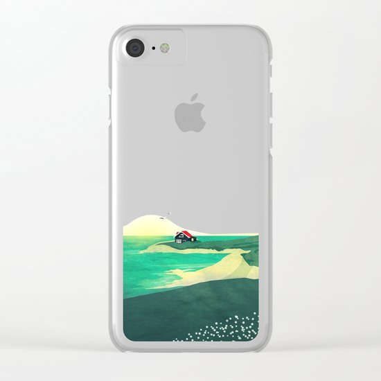 House by the Sea Clear iPhone Case